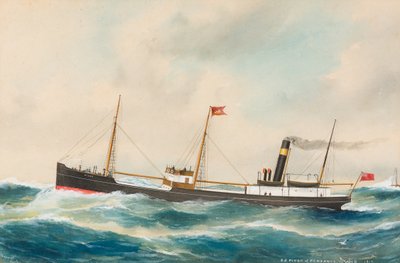 SS Pivoc, 1917 von Reuben Chappell